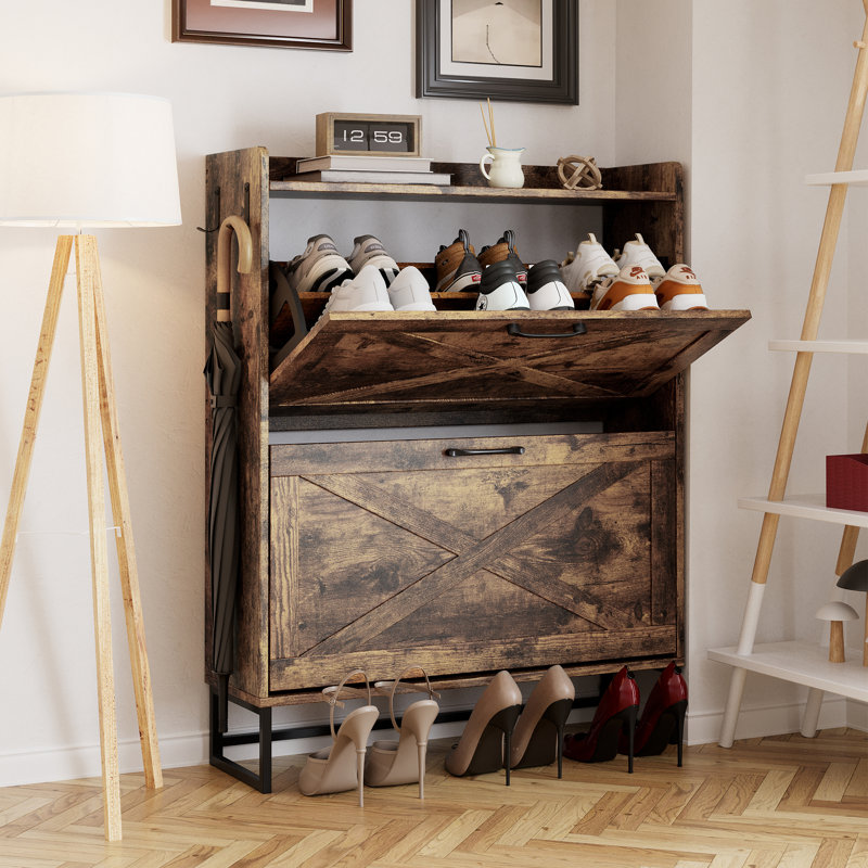 Gracie oaks shoe storage cabinet discount